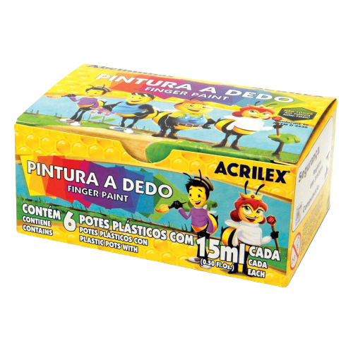 Acuarele Guase 6 Cul 15 Ml Acrilex 2006