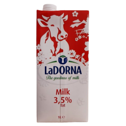 Alternative view of Alb Lapte 1 L Uht 3.5% La Dorna Rosu