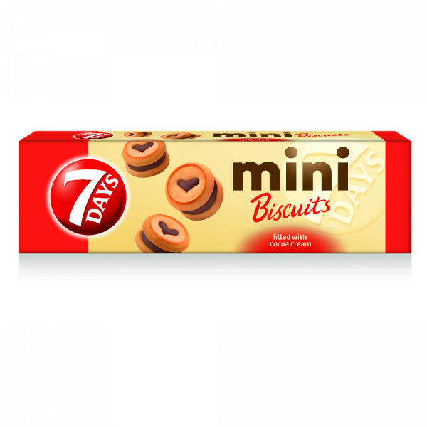 BISC MINI 7DAYS 100G/8B CACAO - ALEXIM CASH & CARRY