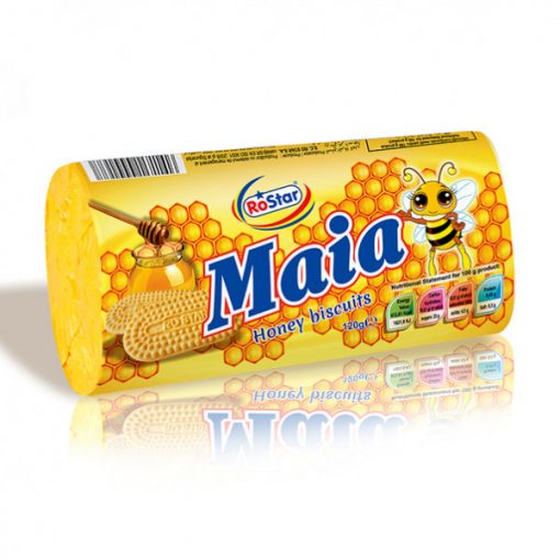 Biscuiti Maia Miere 120g /24 B Rostar