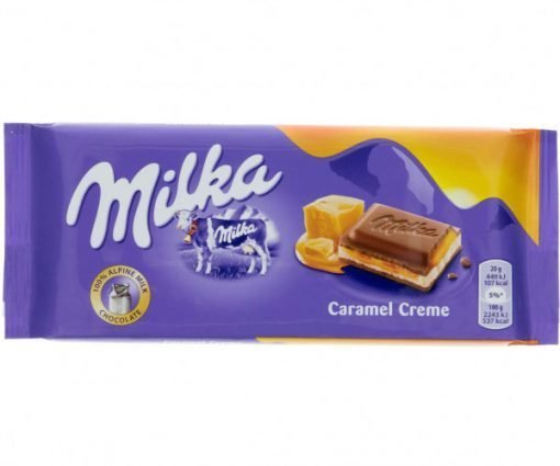 Cioc Milka 100 G Caramel Creme 23b/Bax