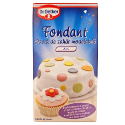 Dr Oetker Fondant 250 Gr Pasta de Zahar Alb