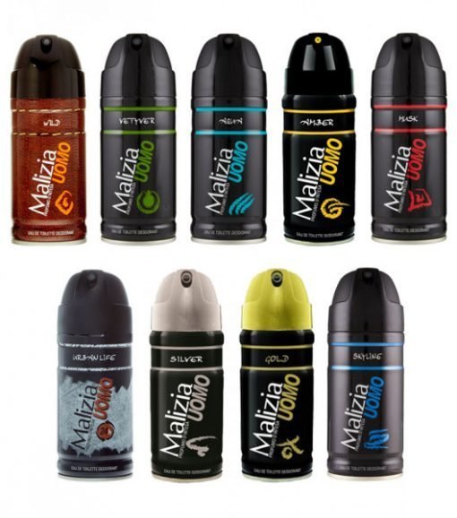 Deo Malizia Uomo 150ml Vetyver