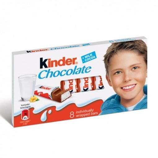 Kinder Chocolate T 8 100 Gr /10b