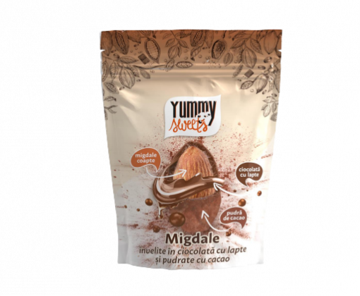 Migdale 100 G Yummy Cioc cu Lapte
