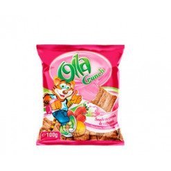 Olla 100g Crunch Capsuni 24 Buc/Bax X