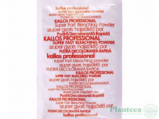 Pudra Decoloranta Kallos 35gr Plic 9 Nuante