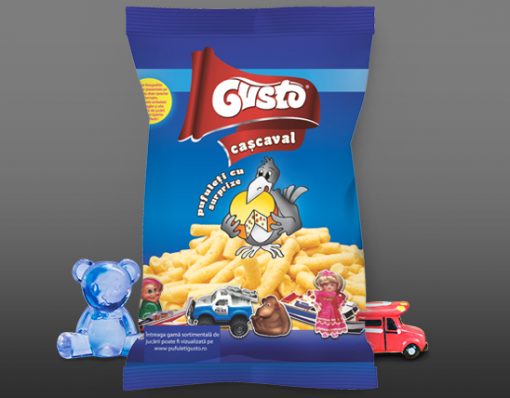 Puf Gusto 30g 40 B Surprize pe Sac