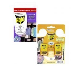 Insecticid Raid Anti Molii Gel 2 * 2 X 3gr