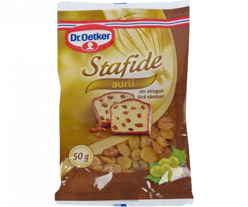 Stafide Aurii 50g X 50buc Dr Qetker