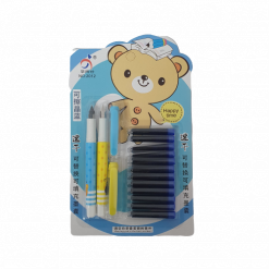 Stilou 2buc+ 12 Rezerve Happy Time/60buc