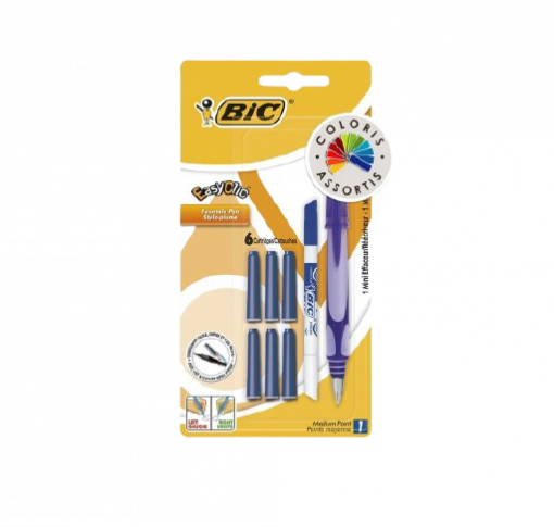 Stilou Bic Easy Clic Std +6 Rez +1 Mini Pic