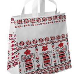 Sacosa Textil 15kg cu Ecotaxa Rosu