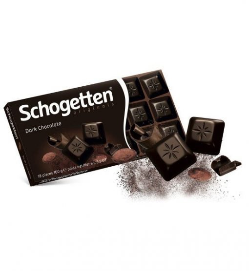 Schogetten Dark Cacao Hazelnut 100gr