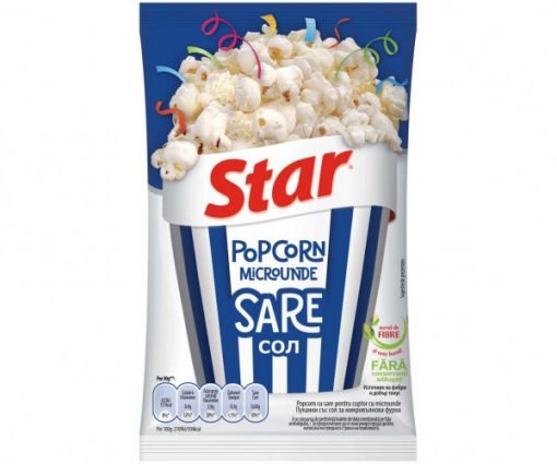 Star Popcorn 80g Micro Cascaval 15 B