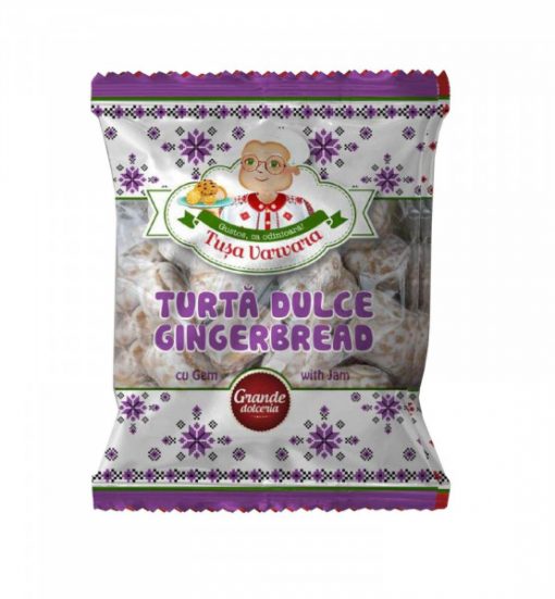 Turta Dulce 90 G Tusa Varvara cu Gem /12buc