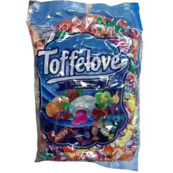 Caramele Toffelove 800 G Aroma Fructe