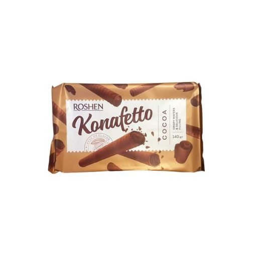 Konafetto 140 G Rolls 15 B Cacao Roshen
