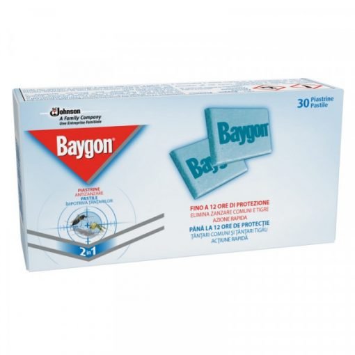 Insecticid Baygon Pastile 30 Buc/Cut