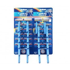 Ap Ras Gillette Blue Ii Aloe Plus ( 24 pe Fol) 2 pe Cut