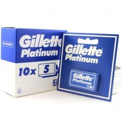 Lame Gillette (10 X 5 B Cut) Albastre