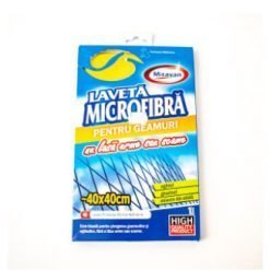 Lavete Microfibra Misavan 40x40 Geam 15b/Bax