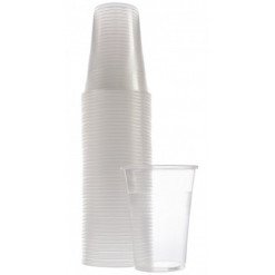 Pahare Reutilizabile 400 Ml 50 Buc/Set Transparente
