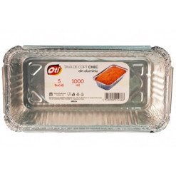 Tavi Oti Aluminiu Pt Copt Chec 5/Set 1000ml