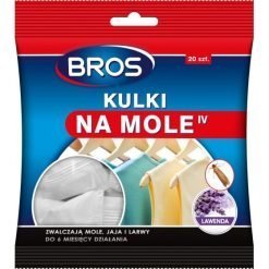 Insecticid Bros Pastile 20 B/Set Parfumate Anti Molii