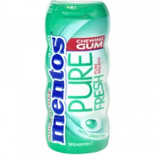 Mentos Guma Mestecat 30 Gr Pure White 10 B