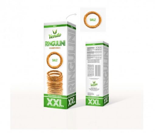 Covrigei Ringulini Sare 250g 15 Bc/Cut