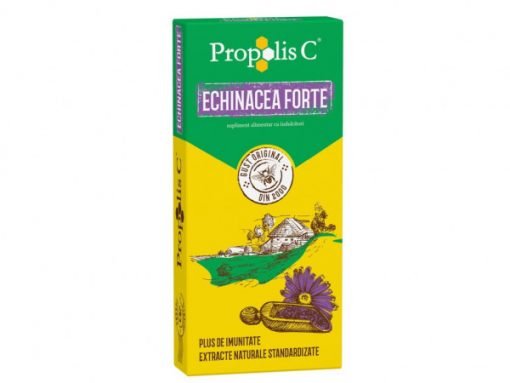 Propolis C+echinaceea 20 Huse X 10 Caps