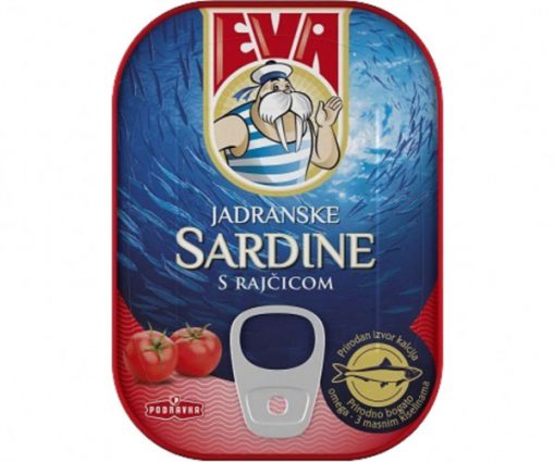Cons Sardina 115 G Sos Rosii Eva 30 B