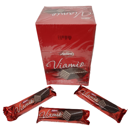 Nap Viamio 25gr 24 B/ Cut Glaz. si Cr Cacao Aldiva