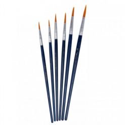 Pensule Desen 6 B/Set Maner Lemn 74-32