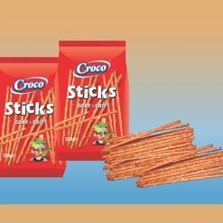 Sticks Croco 250 Gr/14 Buc