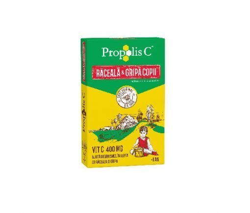 Propolis C Raceala si Gripa 8 Plic/Cut(48gr) Copii