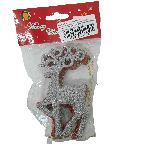 Crc Ornament Brad Reni 3bc/Set (42-28 Tehnocolor)
