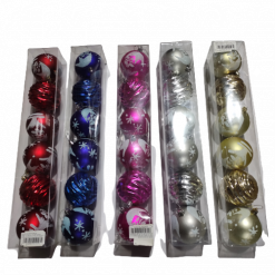 Globulete Brad 6 Bc/Set*8cm (42-35,58-13)Tehnocolor