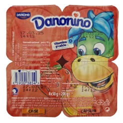 Danone Danonino 4x50g/Set Capsuni/Caisa