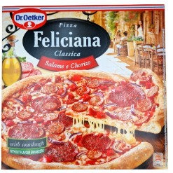 Dr Qetker Pizza 320gr Feliciana Salame E Chorizo