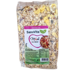 Sanovita Musli cu Goji 400 Gr 20 B