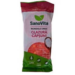 Sanovita Rondele Orez 66 Gr Gl Capsuni 36/B