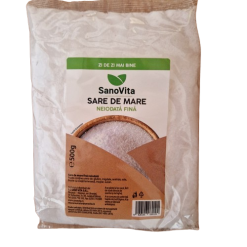 Sanovita Sare de Mare Neiodata Fina 500 Gr 15 B
