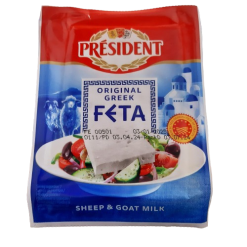 Alb Telemea Vaca 150 Gr President Feta