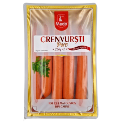 Meda Crenvursti 250 Gr cu Porc