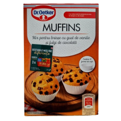 Briose Vanilie 340g Fulgi Cioc Dr Oetker
