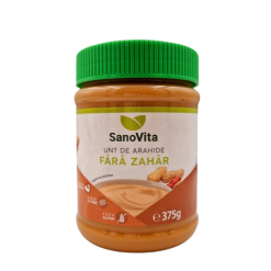 Sanovita Unt Arahide 375gr Fara Zahar Borcan