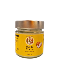 Solaris Ulei Cocos 200ml Presat la Rece Borcan