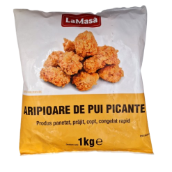 La Masa Aripioare de Pui Picante 1 Kg Semi Preparat